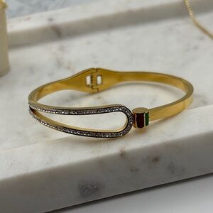 Elegant Gold and Silver Women's Bracelet